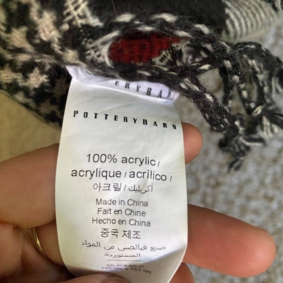 Pottery Barn 2017 Whittaker Throw Blanket - Picture 7 of 10